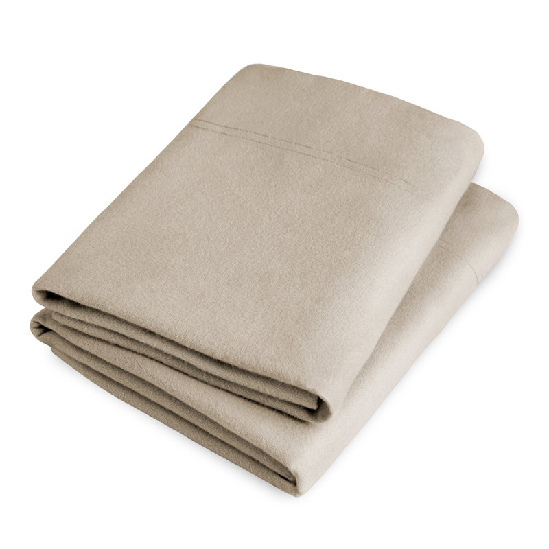 Bare Home 100 Cotton Flannel Pillowcase & Reviews Wayfair